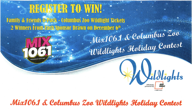 Columbus Zoo Wildlights Holiday Contest